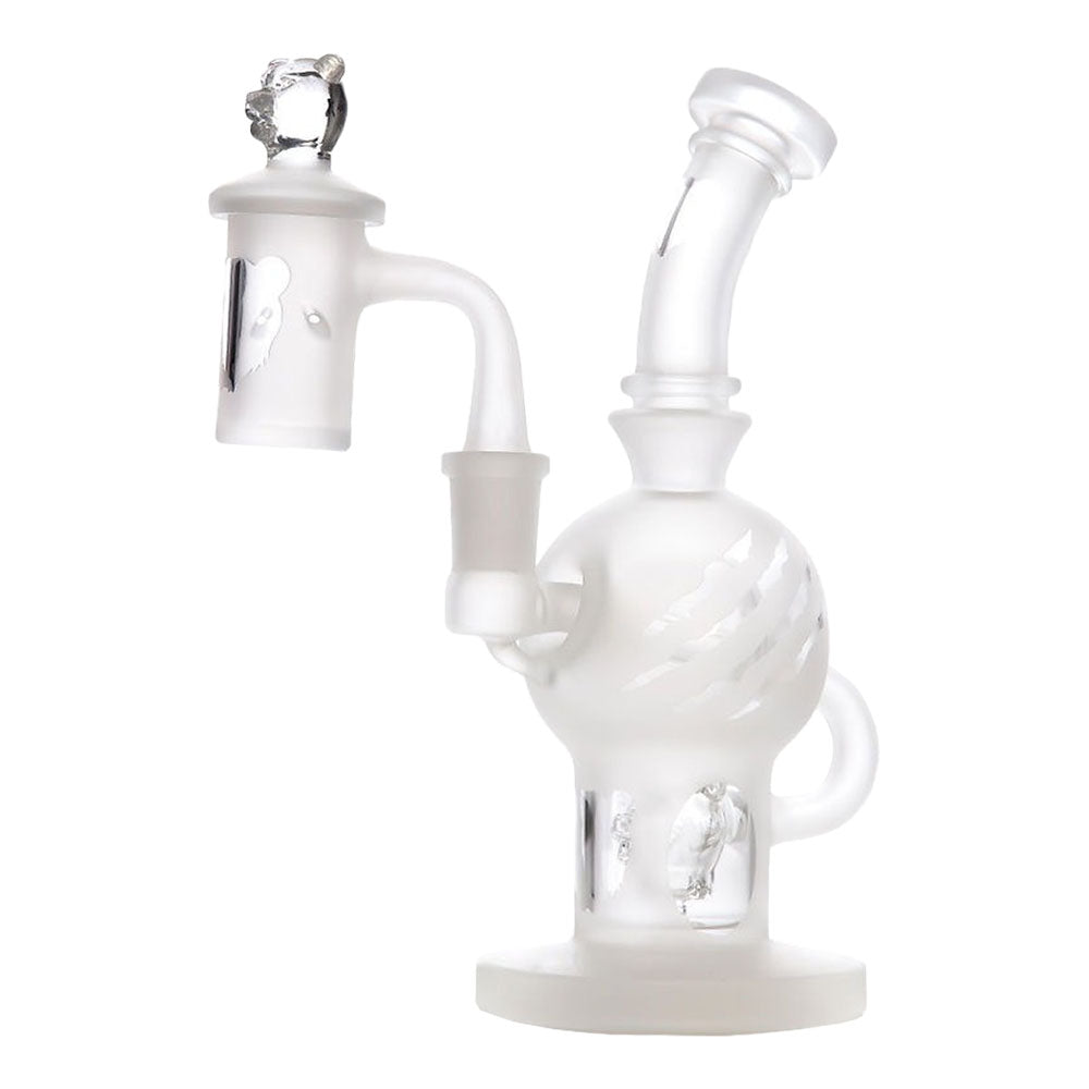 Bear Quartz BQ Worked Sphere Dab Rig Box Set | 7"| 14mm F