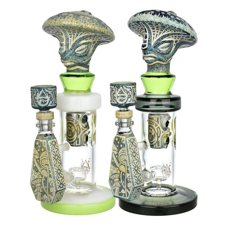 9.5“ Lovely Mushroom Glass Bong Smoking Water pipe - Gili Glass