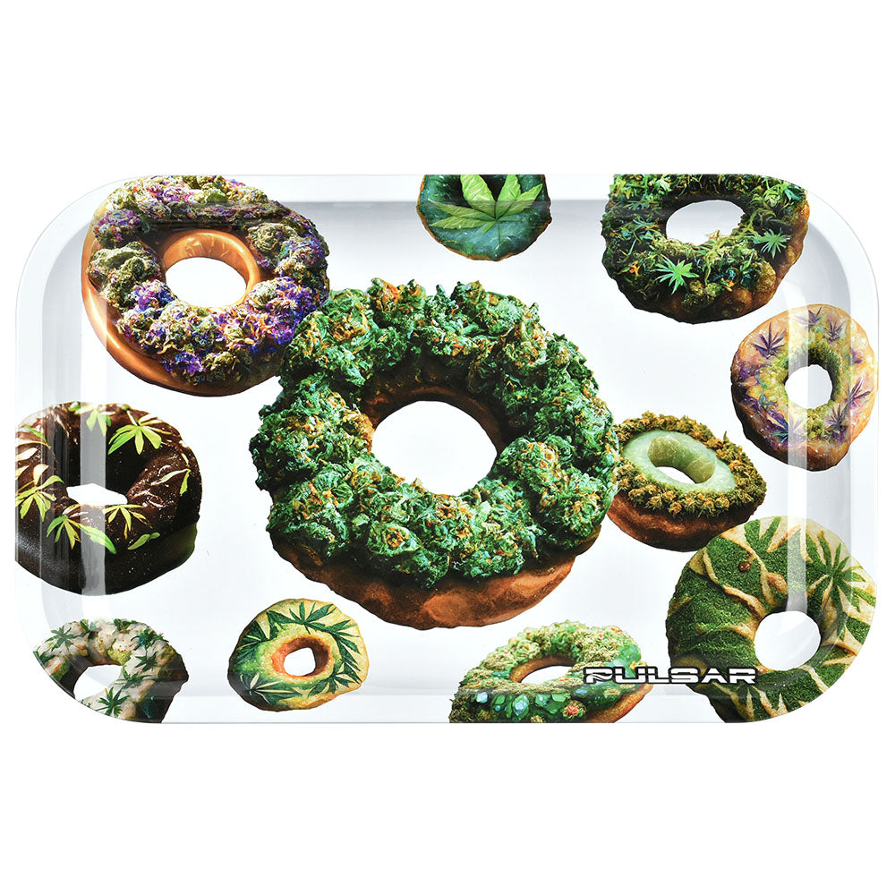 Pulsar Metal Rolling Tray | Forbidden Donuts | 11"x7"