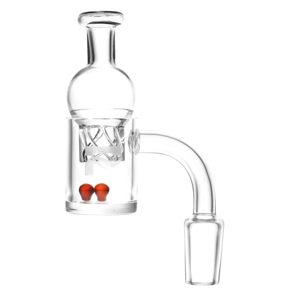 Pulsar Quartz Banger with Helix Carb Cap