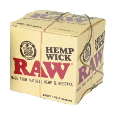  20PC Display - Raw Natural Hemp Wick Rolls - 20ft : Health &  Household