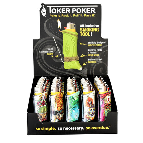 Toker Poker - The Original Lighter Sleeve Poker - Hemp Plastic –  EastWestNovelty