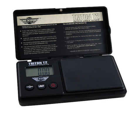  Truweigh Gauge Digital Mini Scale - (100g x 0.01g - Black) -  Digital Travel Scale - Mini Digital Scale - Small Pocket Size Scale -  Traveling Scales Digital Weight - Travel