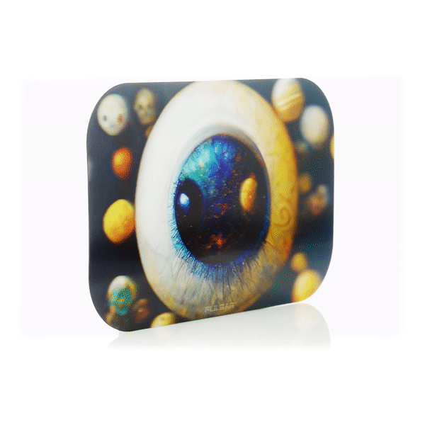 Pulsar Magnetic 3D Rolling Tray Lid | Planet Watcher | 11"x7"