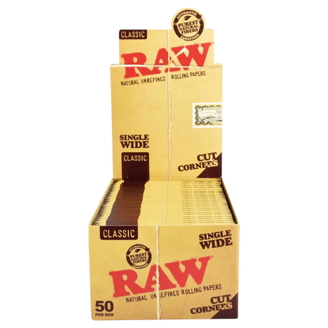 Papel Raw Classic Single Wide 70 mm - Paquete x 50