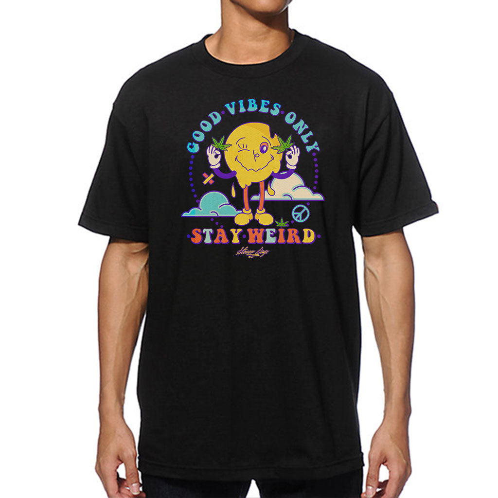 StonerDays Stay Weird High-Quality Cannabis Tee