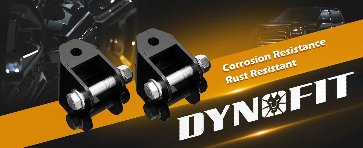 2"-4" Rear Shock Extensions for Chevy Silverado 1500 GMC Sierra 1500