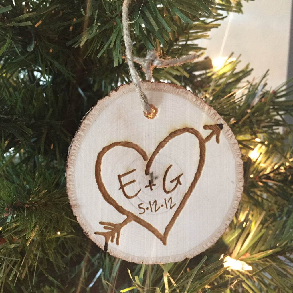 wedding christmas ornament