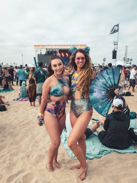 The Festival Fashionista wears Musotica at Ajuna SoCal