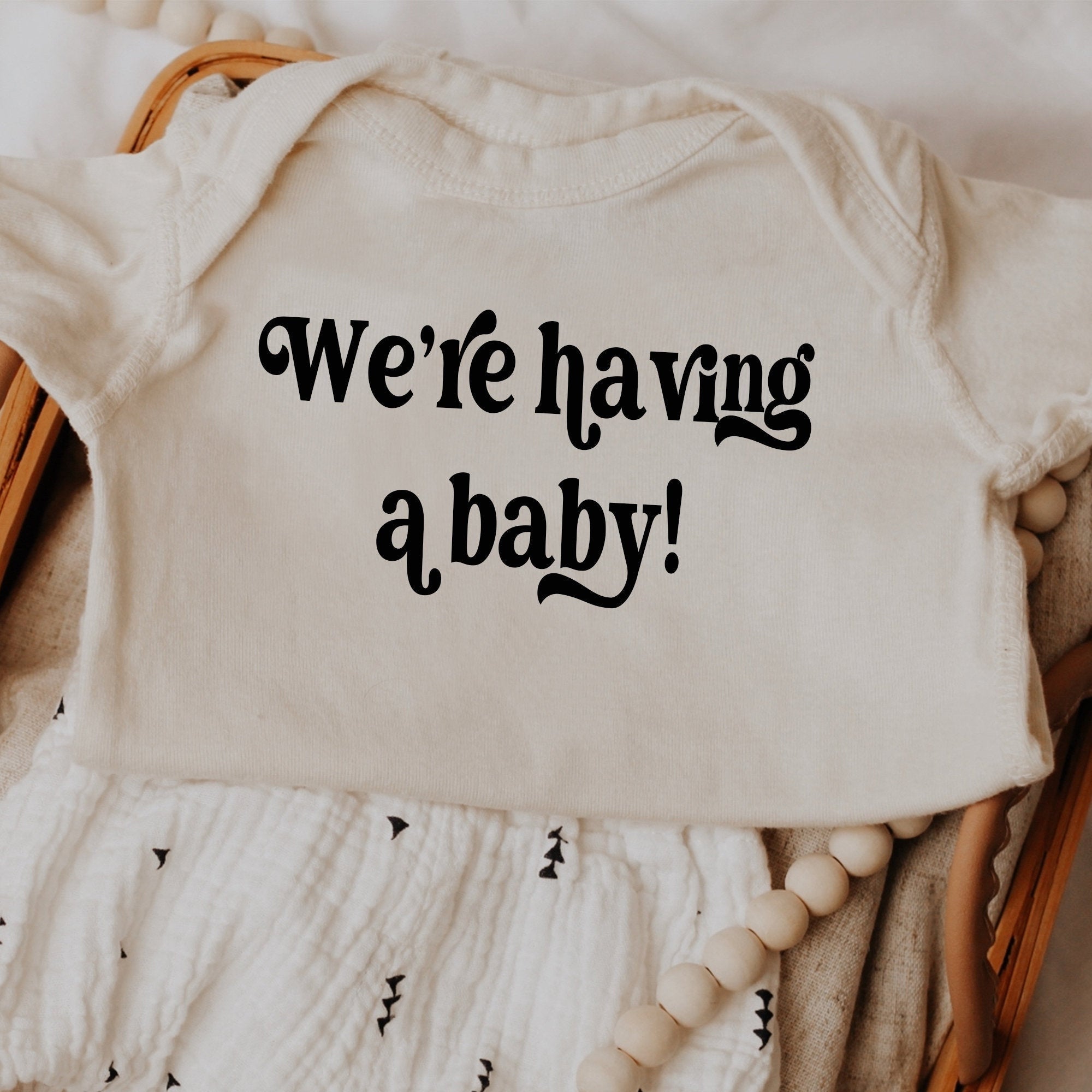 Funny Baby Onesie®baby Announcement Cute Baby Shower Gift 