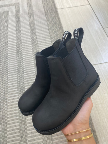 Angulus Black Chelsea Boot