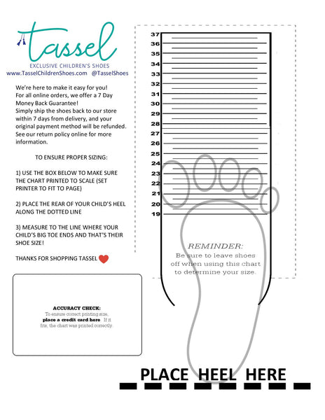 Kids Shoe Sizes - Charts & How to Fit