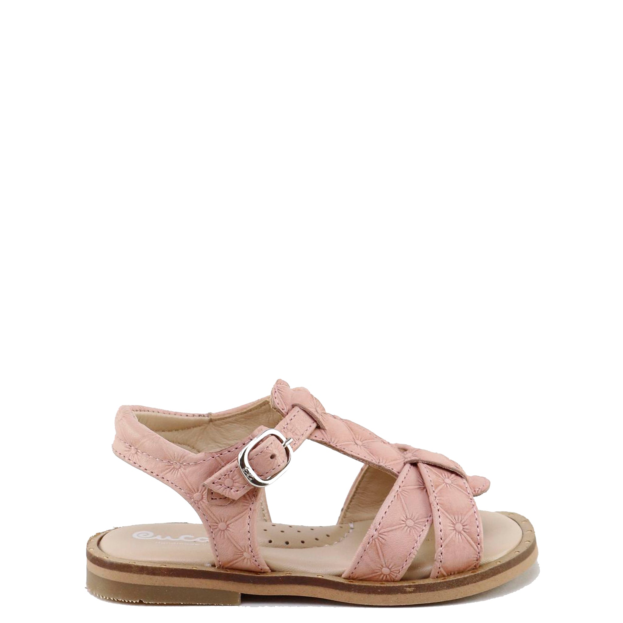 Papanatas Rose Tufted T-Strap Sandal - Tassel Children Shoes