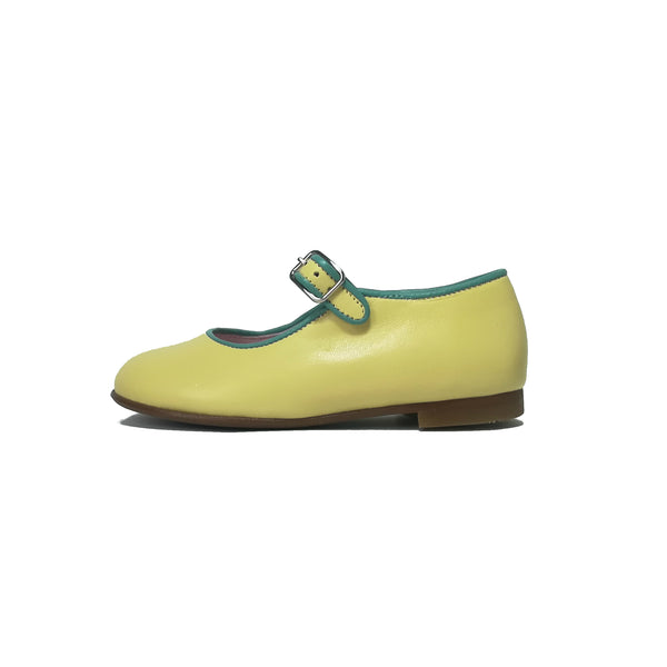 girls yellow mary janes