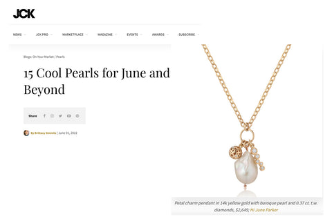 JCK June 2022 Cool Pearls