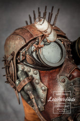 madmax wastelander leather mask and helmet