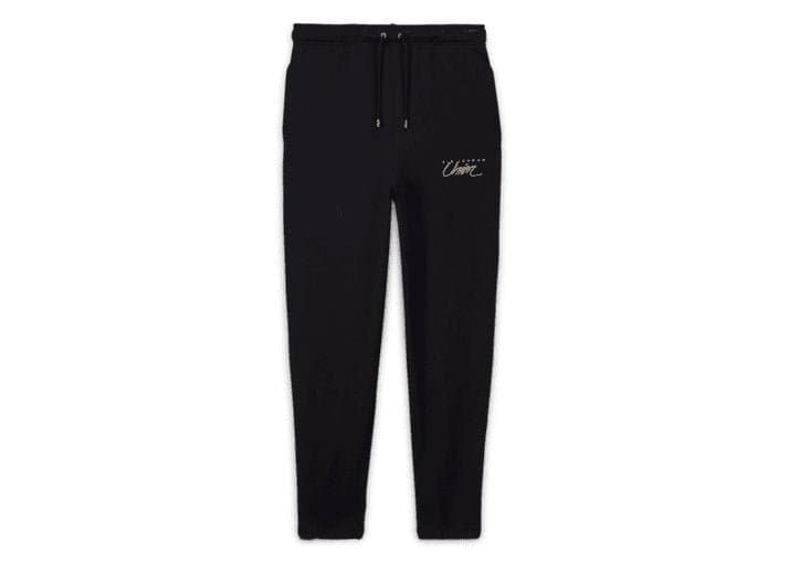 NTWRK - JORDAN X UNION - MJ FLEECE PANTS (BLACK/COCONUT MILK)