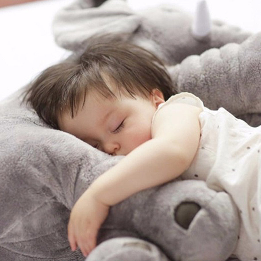 big baby elephant pillow