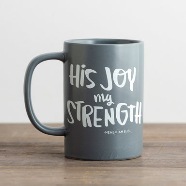 His Joy My Strength Mug - 12 Units - Bulk Discount