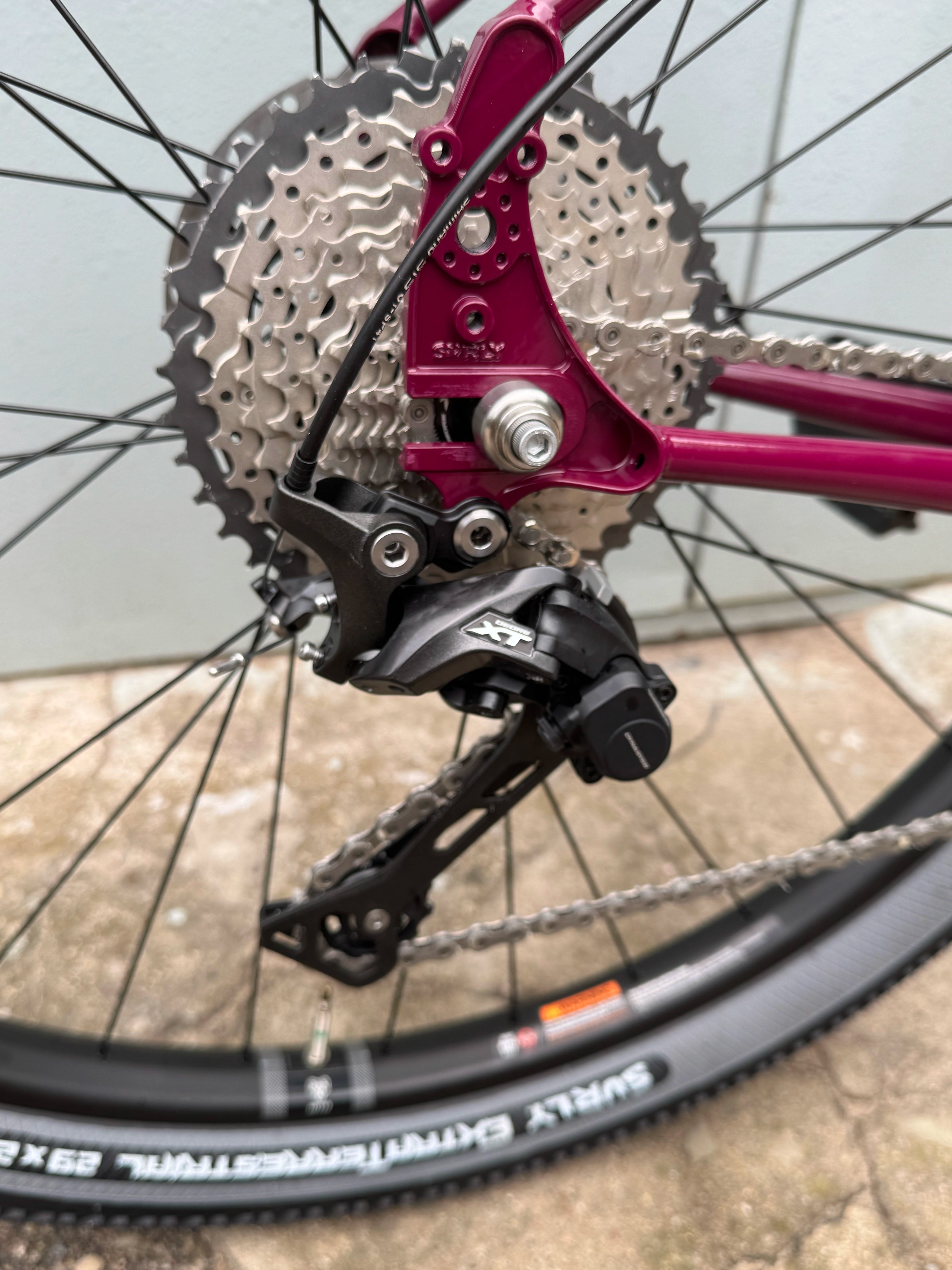 Shimano XT dviračių dalys