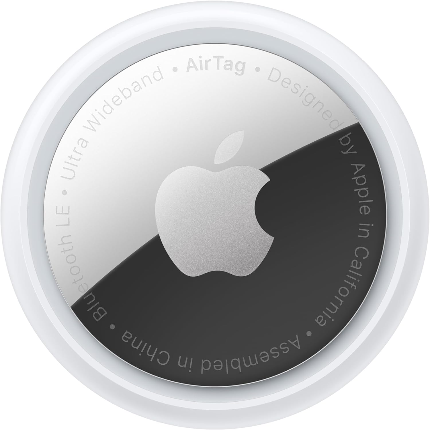Apple AirTag Tracker – Precision Finding, Replaceable Battery, Water Resistant, Find My Network Compatible