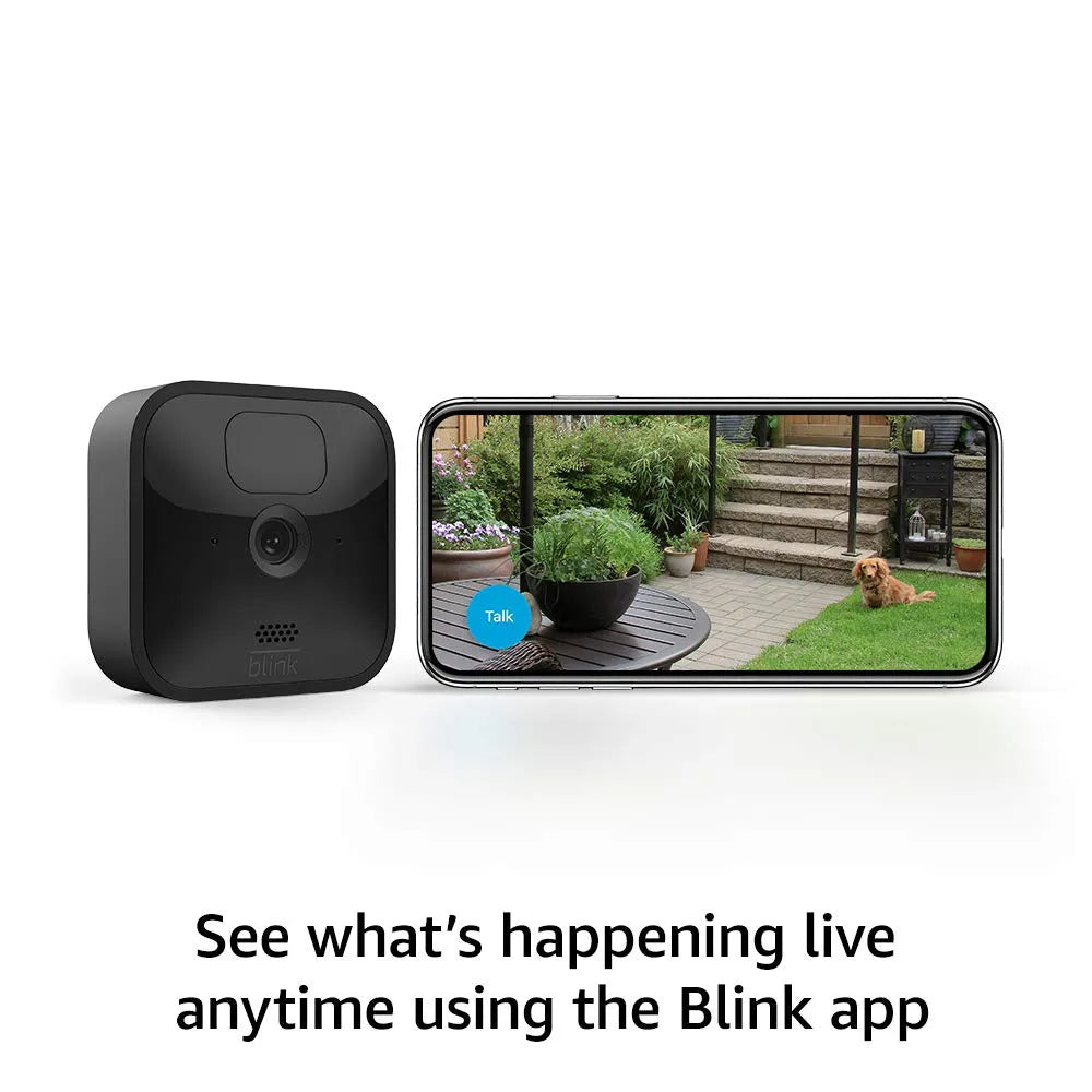 Blink Outdoor 5 Camera Kit Wireless, Weather Resistant HD Security Camera Motion Detection