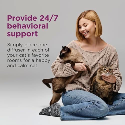 Comfort Zone Multi Cat Calming Diffuser: 3 Pheromone Diffusers & 6 Refills