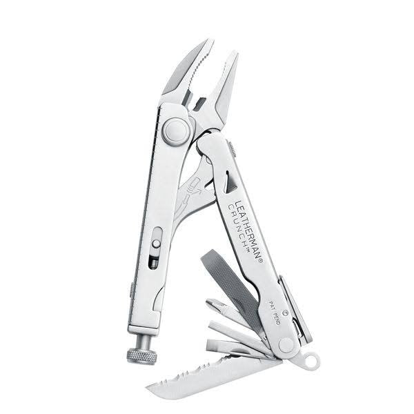 Leatherman Crunch Multi-Tool with Locking Pliers, Hard-Wire Cutters & Screwdrivers – Compact Everyday Tool