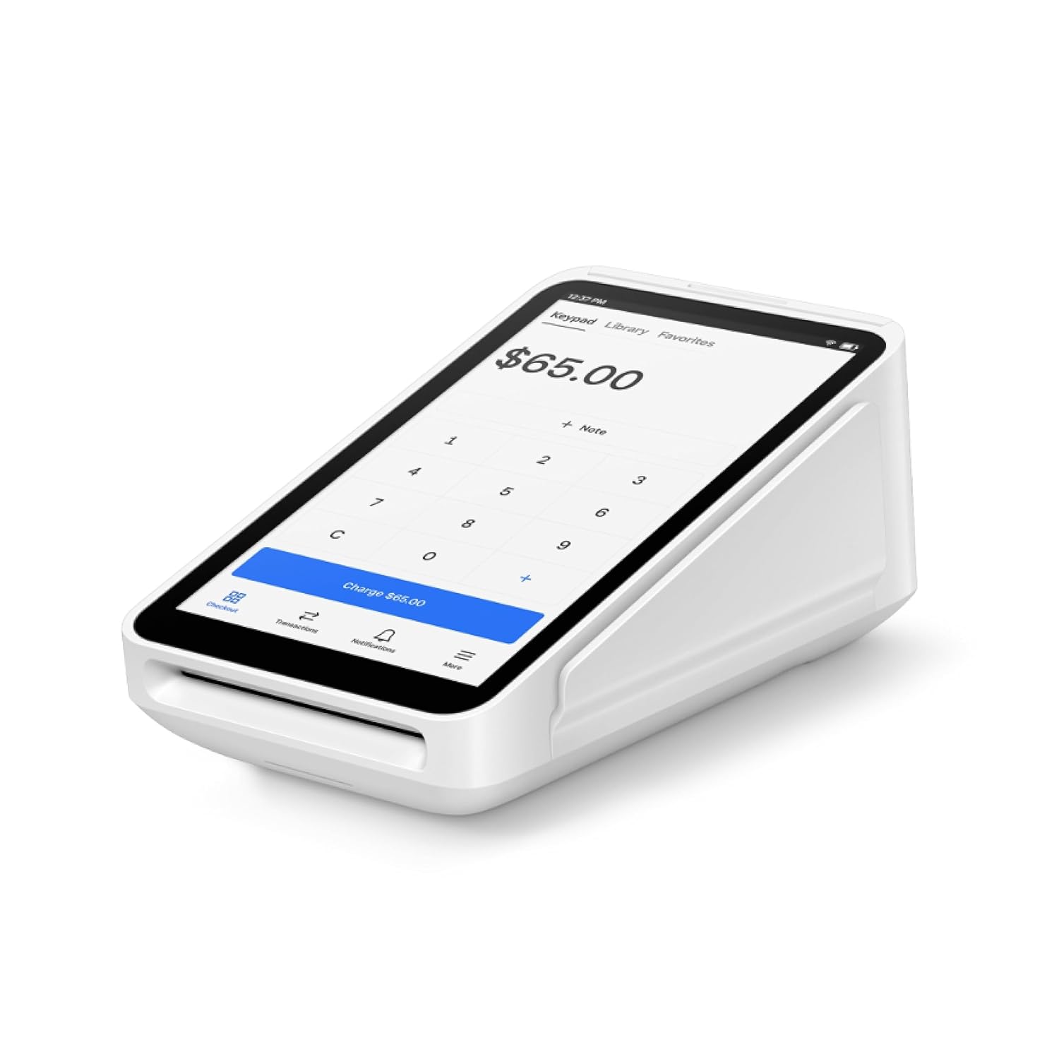 Square Terminal Mobile POS – All-in-One Credit Card Machine with Receipt Printer, Cordless Use, Fast Processing