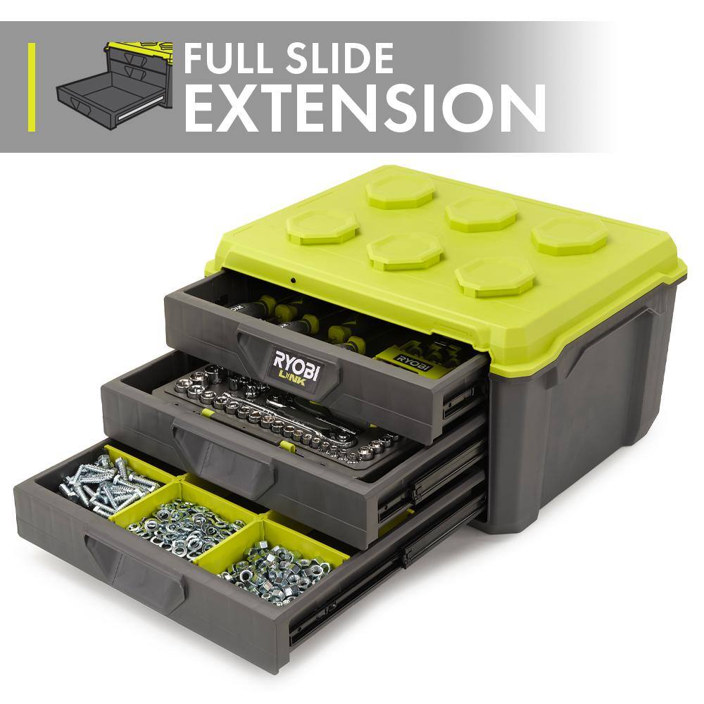 STM302 LINK 3-Drawer Modular Tool Box