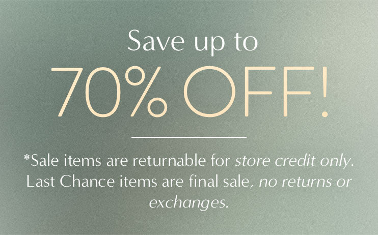 SALE : Save up to 70% off!
