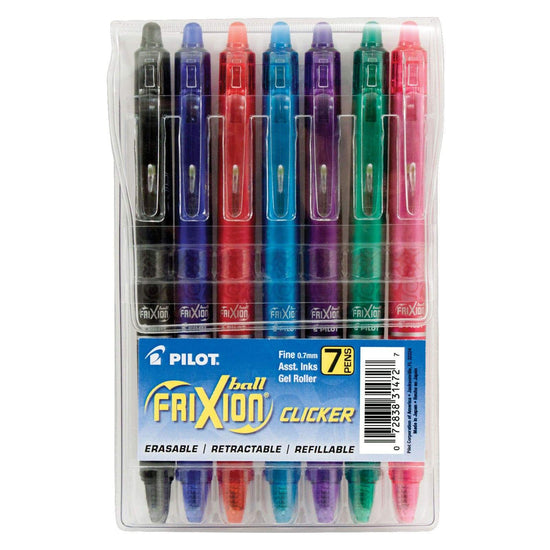 Frixion Erasable Felt Tip Markers - 6 pack - SANE - Sewing and Housewares