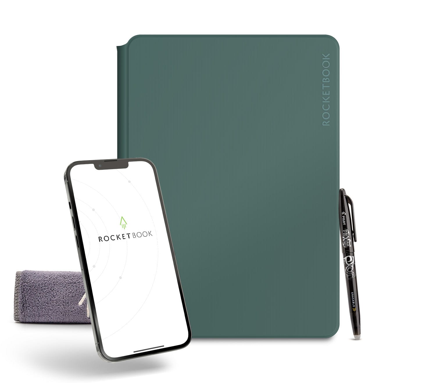 Blauw alias De slaapkamer schoonmaken Professional Notebook | Reusable & Eco-Friendly | Rocketbook