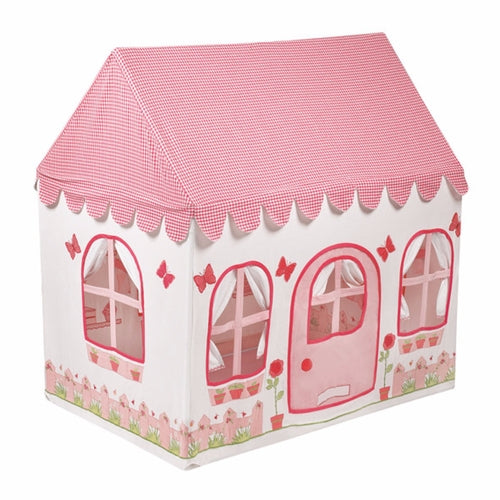 2 In 1 Rose Cottage And Tea Shop Playhouse Small Kiddymania