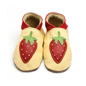 strawberry baby shoes