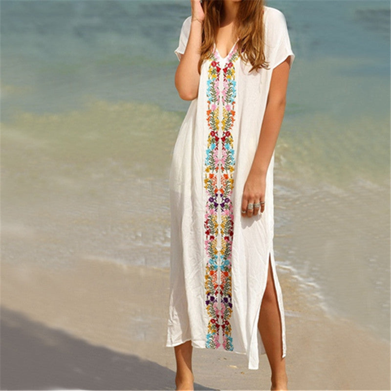 rayon beach dress