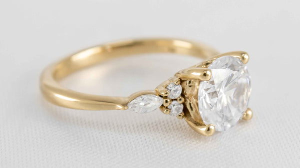 Sophia Cluster Diamond Engagement Ring | Lisa Robin