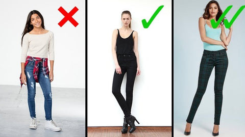 как да се обличате за да изглеждате по-слаби