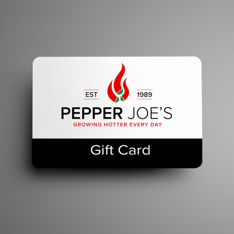 pepper joe's giftcard for heat seekers