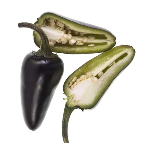 purple jalapeno peppers