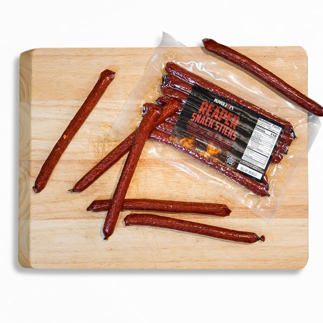 Carolina Reaper Snack Sticks - Pepper Joes product image