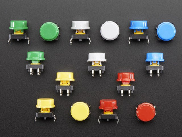 Arcade Button Quick-Connect Wire Pairs - 0.11 (10 pack) : ID 1152 :  Adafruit Industries, Unique & fun DIY electronics and kits