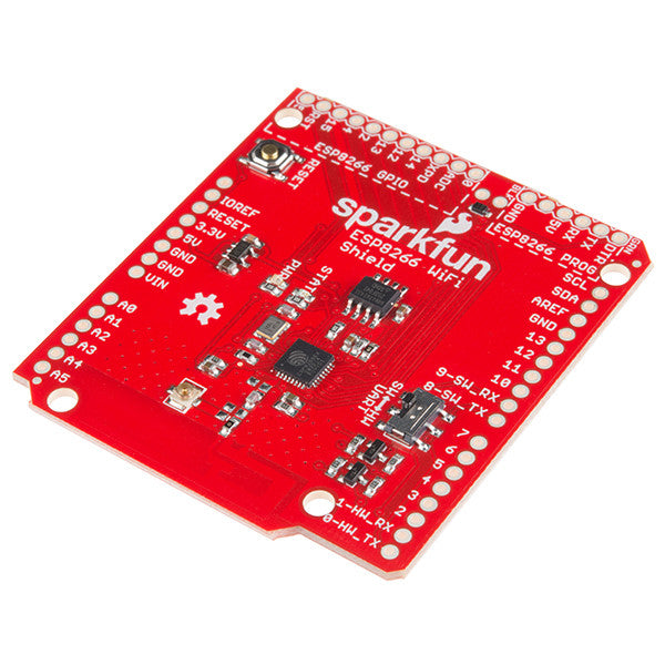 Arduino ESP8266 WiFi Shield - Espruino