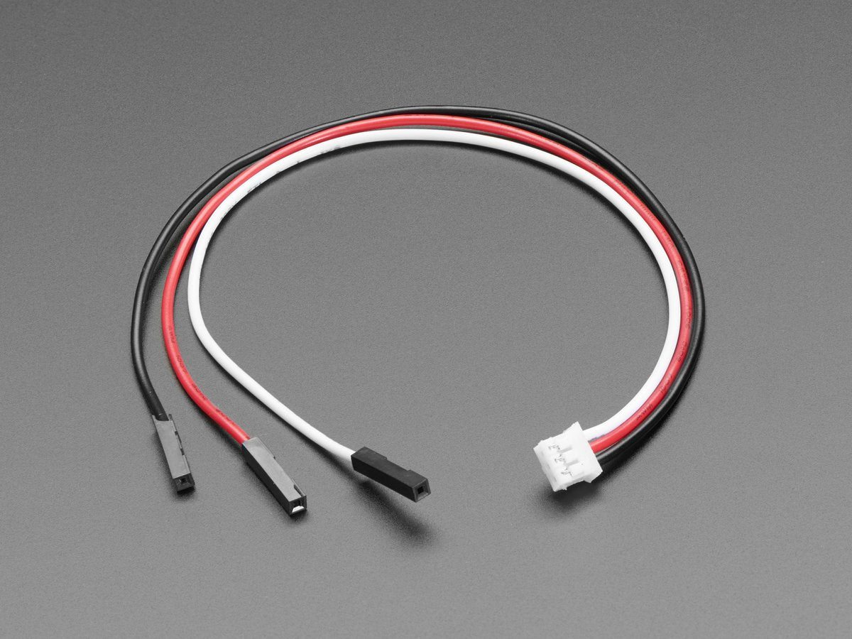 Cable JST PH 4 broches vers connecteur femelle - Cable I2C STEMMA - 200mm -  Boutique Semageek