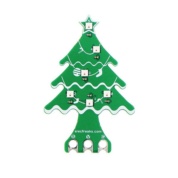 micro:bit Christmas kits (Christmas Tree Rainbow LED and Snowflake Buz ...