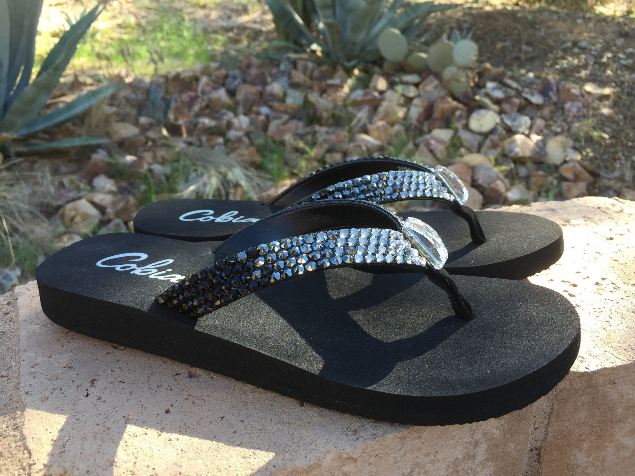 black diamond flip flops