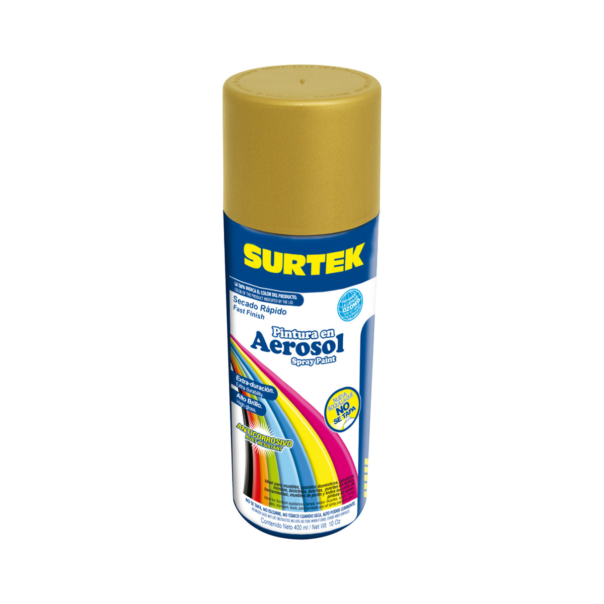 Pintura surtek 139820 oro met 400ml** - Sigasa — SIGASA