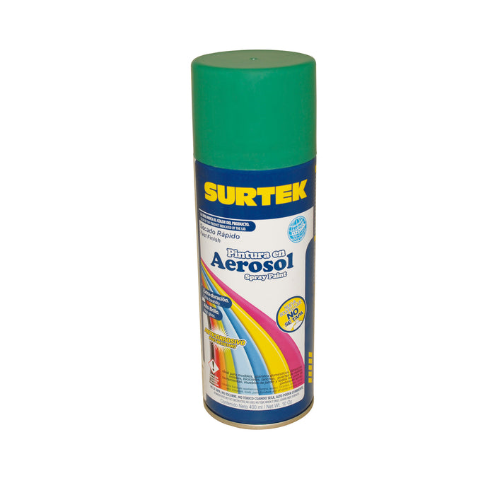 Pintura surtek 139823 verde metalico 400ml** - Sigasa — SIGASA