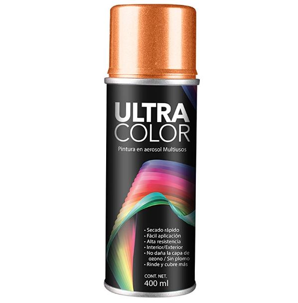 PINTURA ULTRACOLOR NARANJA AEROSOL 400ml. — SIGASA