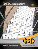 GSI Grain Bin Access Stairs